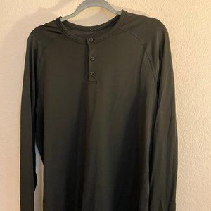 Lululemon Metal Vent Henley Long Sleeve